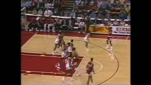NBA: Atlanta vs Chicago 10/11/1987<br>