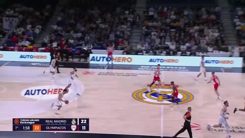 EuroLeague: real Madrid vs Olympiacos…