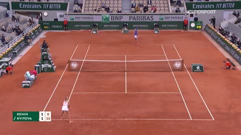 Roland Garros: Kenin vs Kvitova…