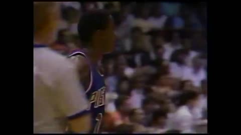 NBA: L.A. Lakers vs Detroit 2/21/1988