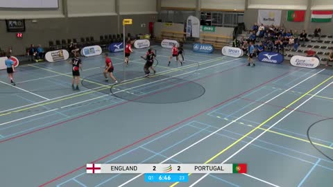 Korfball: England vs Portugal (European…