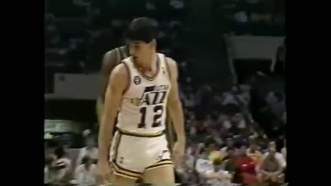 NBA: Milwaukee vs Utah 3/26/1988