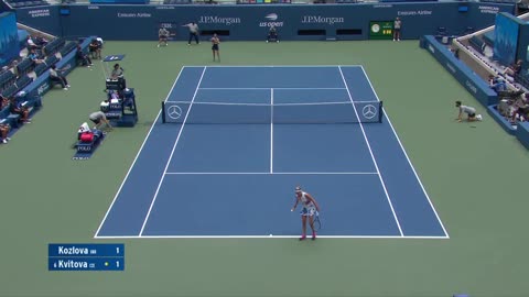 US Open: Kozlova vs Kvitova 9/2/2020