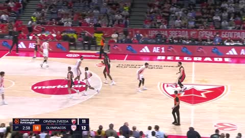 EuroLeague: Crvena Zverda vs Olympiacos…