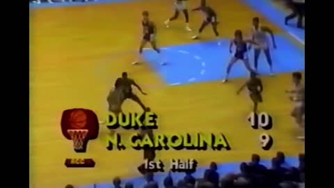 MBB: North Carolina vs Duke 3/3/1984<br>