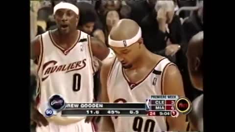 NBA: Miami vs Cleveland 11/4/2004