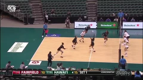 WVB: Hawaii vs Fairfield 8/27/2021<br>
