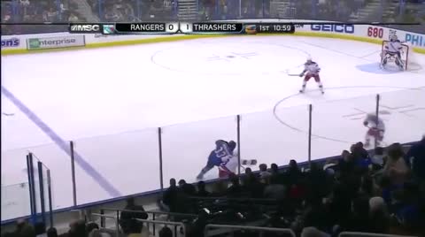 NHL: N.Y. Rangers vs Atlanta 1/22/2011