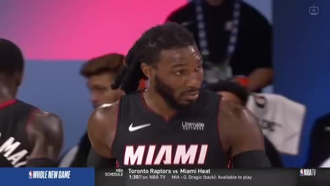 NBA: Toronto vs Miami 8/3/2020