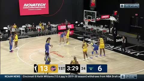 WNBA: Dallas vs Indiana 7/31/2020